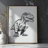 Free T Rex - Sublimation SVG