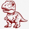 Stunning T Rex Clip Art