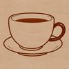 Beautiful Vector Teacup Design A simple vector design illustration of a teacup, suitable for various applications.