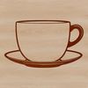 Cute Tea Cup Illustration A simple, hand-drawn design of a teacup, suitable for clip art and vector design.