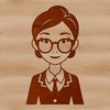 Elegant Teacher Illustration A detailed illustration of a woman in a teaching profession, suitable for educational materials and vector design.