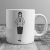 Female Educator Portrait A portrait of a woman in a profession-related setting, suitable for educational purposes.