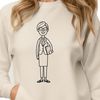 Elegant Educator SVG Design A professional illustration of a woman in a teacher's role.