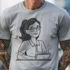 Educator Vector Art Image A professional woman educator in a teaching role, suitable for educational materials and vector design projects.