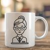 Professional Educator Portrait A portrait of a woman in professional attire, symbolizing the education profession.