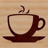 Free Vector Design Teacup SVG Image A delicate, hand-drawn teacup illustration created as a vector design.