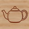 Free Vector Teapot Icon A teapot icon in vector format, suitable for digital design projects.