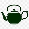 Free Vector Tea Illustration A teapot illustration in a vector format, suitable for digital designs.