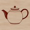 Teapot Illustration for Vector Design A digital illustration of a teapot, ideal for vector design projects.