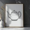 Free SVG Clipart for Designers A digital illustration of a teapot, suitable for vector art and graphic design projects.