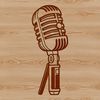 High-Quality Microphone Design A high-quality vector illustration of a microphone, suitable for digital designs.