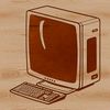 Detailed Desktop PC Design Vector A detailed illustration of a modern computer setup, featuring a desktop PC with a keyboard.