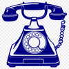 Vector Telephone Icon A digital representation of a telephone in vector format.