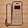Classic Telephone Design SVG A high-quality illustration of a classic telephone with a retro design, created as a vector graphic for various uses.