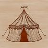 Illustrative tent design for camping and outdoor activities.