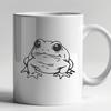 Unique Frog In DXF For Free Download