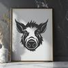 Unique Boar - Craft PNG Free Download