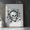 Skull In DXF Format - Free Digital Download, Commercial Use