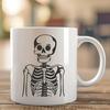 Stunning Skeleton In DXF Format - Free Download