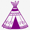 Creative Teepee In SVG, PNG, PDF And DXF File Formats - Free