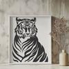 Artistic Tiger Clipart - Free PDF