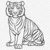 Unique Tiger PNG