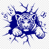 Cute Cub PNG - For Vinyl Project