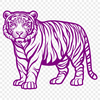 Beautiful Standing Big Cat Design