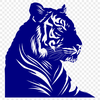 Beautiful Tiger In SVG - Free Digital Download