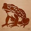 An SVG rendering of a wild animal commonly found in nature.