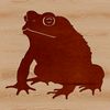 Colorful Amphibian Vector Graphic A vector graphic representation of a toad for use as clip art or design element.