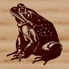 Free Vector Toad Clipart An illustration of a toad in a natural environment, suitable for use as vector art or clip art.