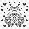 Free Artistic Toad Vector Illustration