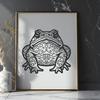 Stunning Toad Artwork - Free PNG