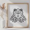 Unique Toad Clip Art