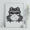 Artistic Toad In PNG - Free Digital Download