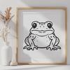 Unique Toad - For Sublimation Project