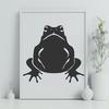 Unique Toad Template - Free SVG