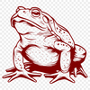 Creative Toad Printable Artwork In SVG For Free Download