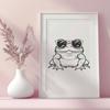 Beautiful Toad Vector Art - Free SVG Download