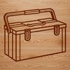 Toolbox Illustration with Creative Tools and Equipment Illustrative toolbox graphic with various tools and equipment, suitable for crafting and DIY projects.