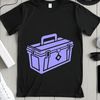 Customizable Toolbox Design SVG A toolbox with various tools stored inside, designed in vector format suitable for commercial or personal use.