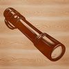 A minimalist illustration of a torch with a flame, designed as a vector graphic for crafting and design projects.