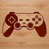 Game Controller Design with Customizable Buttons SVG game controller design with buttons and joysticks.