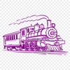 Free Free Train Vector Drawing