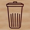 Free Illustration of a Bin Illustrated trash can icon in a vector format.