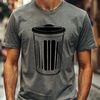 Simple Vector Bin Design A simple trash can design for vector art projects.