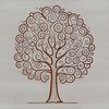 An illustration of a tree in a natural environment, suitable for vector design projects.