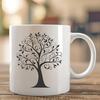 Beautiful Tree Graphic in Vector Format A graphic representation of a tree created using scalable vector graphics (SVG) technology.