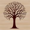 A detailed illustration of a tree with roots and branches.